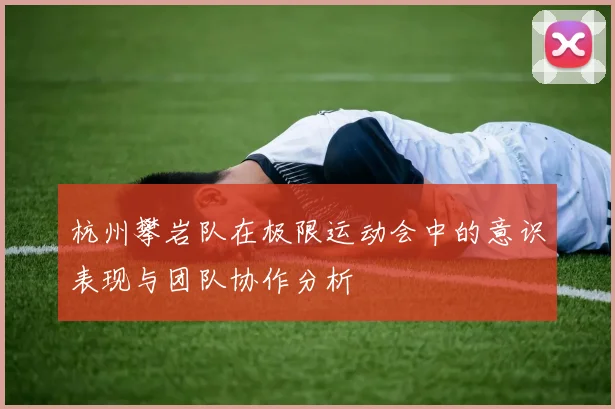 杭州攀岩队在极限运动会中的意识表现与团队协作分析